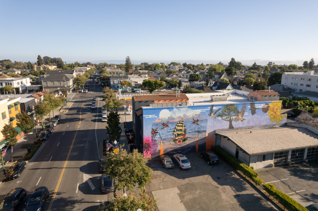 Webster Street Gateway Mural