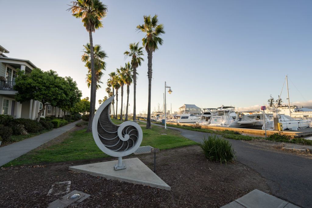 Nautilus sculpture