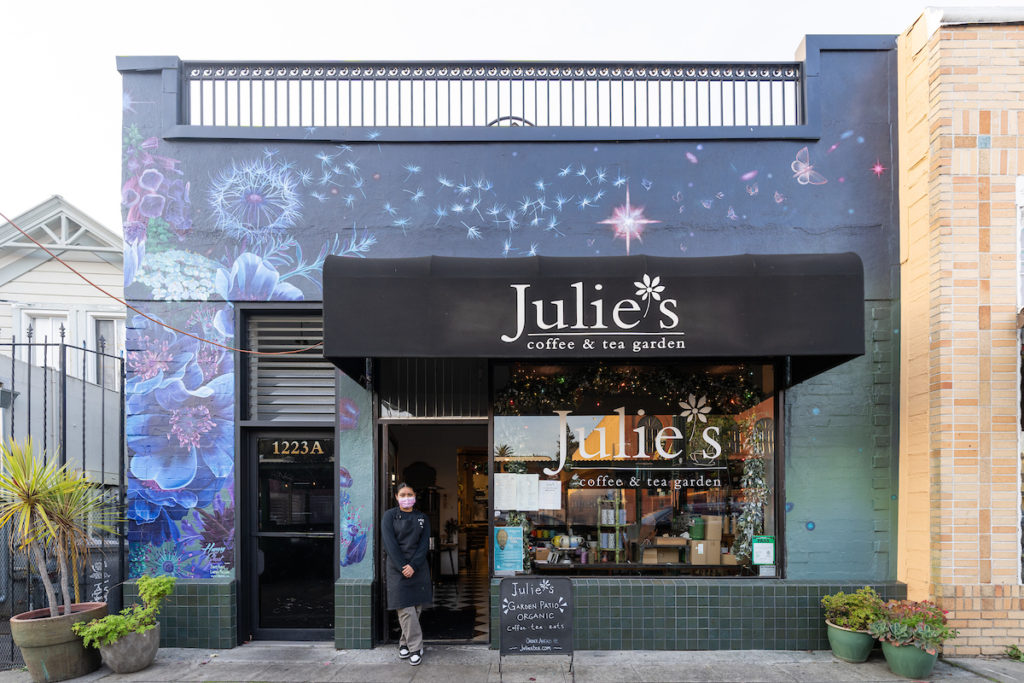 Julies Cafe façade